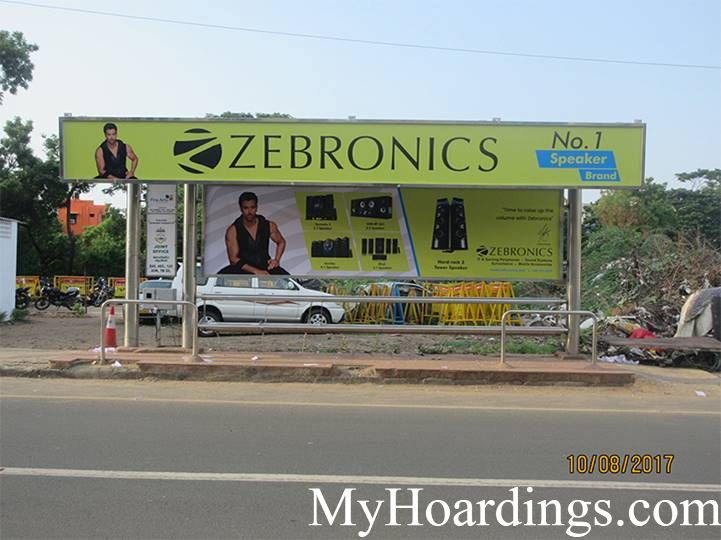 How to Book Hoardings in Chennai, Best Advertise company on K.H.Road, Joint Office Bus stop in Chennai